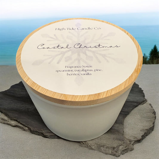 Coastal Christmas Candle